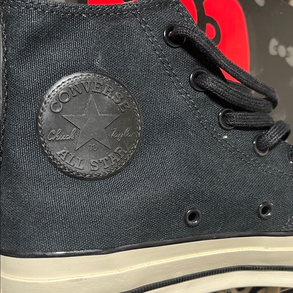 Converse Black and Cream Hello Kitty High-Tops - Picture 7 of 8